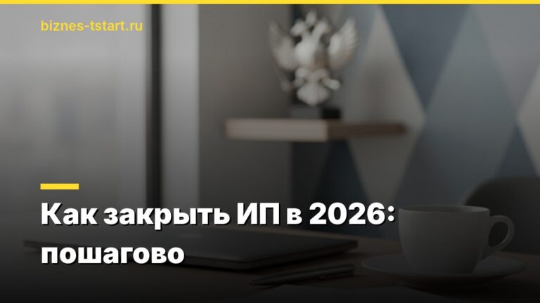 Как закрыть ИП в 2026: пошагово